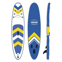 Planche de paddle gonflable 10'6'' pour SUP, planche de surf double couche pour la course