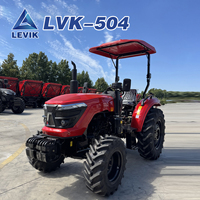 Tracteur agricole compact 50 CV 4x4 diesel à vendre, avec auvent, idéal pour le labour des terres agricoles