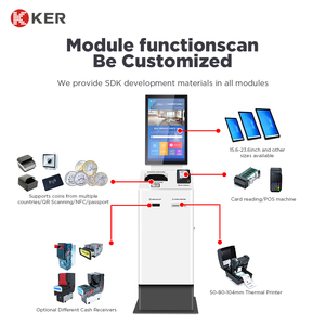 KER Self-Service automatico di pagamento estero chiosco moneta/cambio valuta e cambio contanti ATM macchina con funzione SDK - Product Image 5