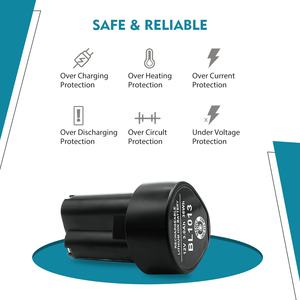 Bateria de Substituição Li-ion 10.8v 2000mAh 3000mAh Compatível com Baterias Makita BL1013 BL1014 194550-6 194551-4 195332-9 - Product Image 4