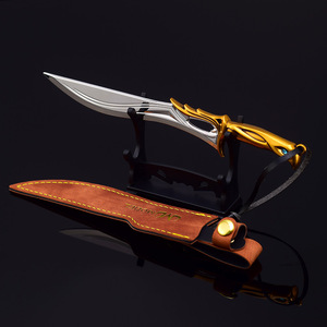Espada Sovereign de Valorant de 18 cm, Totalmente Metálica con Funda de Cuero, Coleccionable para Juegos, Adorno, Espada, Llavero, Colgante, Regalo para Niño - Product Image 4