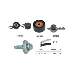 RUVILLE Marque C4 Picasso I (UD) 1.6 HDI 3008 1.6 HDI C4 Picasso II 1.6 HDI 115 S40 II 1.6 D2 Kit de courroie de distribution pour FORD PSA VOLVO - Product Image 1