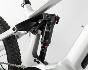 Bicicleta de Montaña EM6 con Suspensión Completa, Cuadro de Aleación, 29 Pulgadas, para Hombre, Downhill MTB, con Sistema <span class=keywords><strong>Deore</strong></span> M6250 Di2 de 12 Velocidades, Cambio Inalámbrico y Poste de Asiento Inalámbrico - Product Image 4