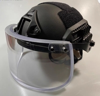 Casque tactique anti-impact couverture complète FAST MICH M88 3A masque de protection transparent