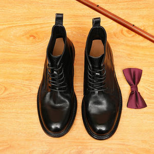 Zapatos Derby de Cuero Genuino con Punta Brillante, Estilo Retro, Versátiles, Casuales, Formales, a la Moda, con Combinación de Colores, para Negocios, Bodas, Estilo Inglés - Product Image 6