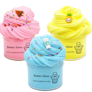 Butter Scented DIY Putty Slime <b>Kit</b> Soft Stretchy Non-Sticky Playdough Toys for Girls and Boys Cute Party Favors - Product Image 2