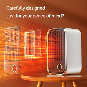 Nouveau radiateur de bureau 1600W haute puissance, télécommandé, à chauffage rapide, portable, souffleur d'air chaud silencieux, ventilateur chauffant pour la maison et le bureau, économie d'énergie - Product Image 2