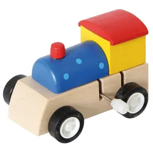 Locomotora de juguete de madera, dispositivos personalizados - Product Image 1