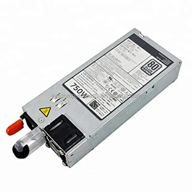 Computer Power Supplies Original New PSU for Dell R720 R620 R520 T620 750W Switching F750E-S0 06W2PW 6W2PW