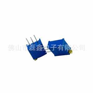 Potenciómetro de Precisión 3296W, 10 Voltas, Cermet, Resistencia Ajustable para Circuitos Electrónicos - Product Image 1