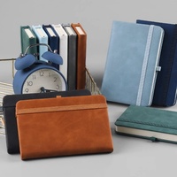 Premium Qualität A5 Jahr Planer Notebook Mini Pocket Tagebuch Notizblock Elastic Band Ribbon Innen blätter Faden Nähen Bindung