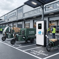 Estación de Carga Rápida para E-Rickshaw de 15kW, Cargador para Tuk Tuk de 48V 60V 72V CC con Lector de Tarjetas RFID