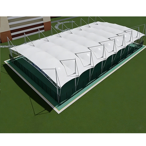 Grande couverture de terrain de basket-ball extérieure imperméable personnalisée, couverture de terrain de basket-ball portable - Product Image 1