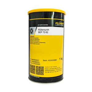 Lubrifiant longue durée Klubersynth <span class=keywords><strong>BEP</strong></span> 72-82 1 kg pour roulements à rouleaux dans les applications à haute vitesse et à haute température - Product Image 1