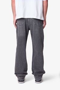 Pantalon Baggy en Denim Délavé Foncé pour Homme 2026 – Fabricant de Jeans en Denim pour Homme - Product Image 4