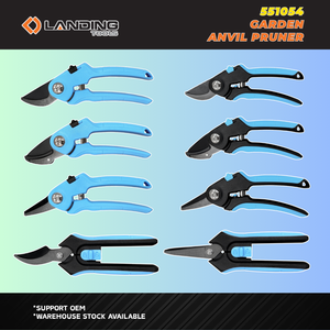 Sécateur de jardin 551054, capacité de coupe de 15 mm, lame en acier au carbone 50C, sécateur manuel, cisailles de jardin pour les bricoleurs - Product Image 4