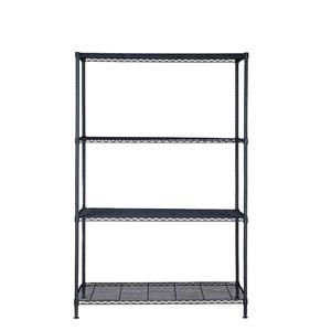 מטרו סטנדרטי כבד החובה מסחרי כרום חוט מדפי יחידה 4 שכבות מטבח נירוסטה מדפי תיל - Product Image 4