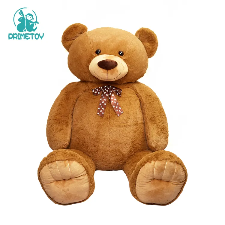 Yeni varış kahverengi dev ayı 5feet yumuşak oyuncak ayı büyük oyuncak ayı