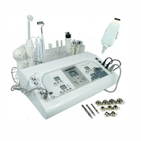 Machine faciale galvanique multifonctionnelle 9 en 1 par dermabrasion au diamant à haute fréquence pour les soins du visage