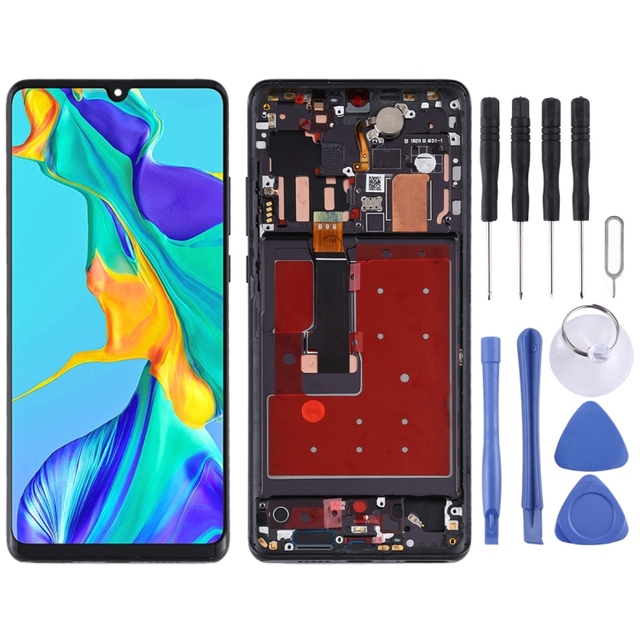 Mobile Phone LCD Screen and Digitizer Full Assembly with Frame for Huawei P30 Pro Original OLED Replacement LCD Display Screen