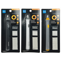 Kit de gommes électriques Tenwin avec 22 recharges 2,3 mm 5 mm, gomme automatique à piles pour artistes, fournitures scolaires