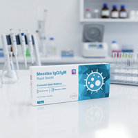 Kit de test rapide REAGEN pour la détection des maladies chez les animaux de compagnie : Test de diagnostic vétérinaire de classe II pour chiens et chats (IgG/IgM pour la fièvre jaunisseuse)