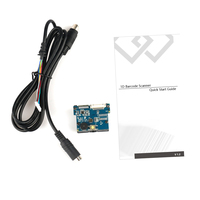 Module de lecteur de codes-barres 1D DE1200 avec lecteur de codes-barres fixe CCD intégré pour kiosque, interface RS232 USB, OEM ODM, stock d'occasion