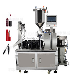 Silian vendas quentes personalizadas máscara delineador batom 1 ~ 15ml com bola de enchimento e tampa máquina de linha de produção - Product Image 1