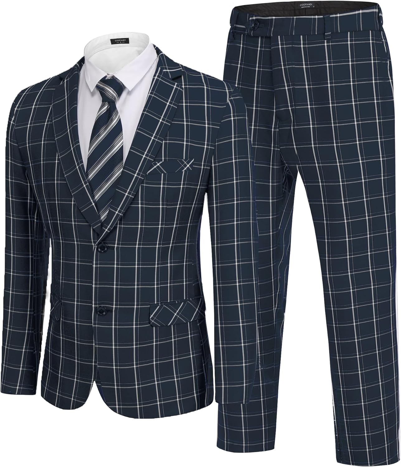 Navy blue ( plaid )