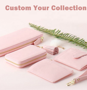 Manufacturer wholesale new luxury fashion <b>card</b> holder <b>wallet</b>, simple Pu leather <b>wallet</b>, customized zipper <b>wallet</b> <b>for</b> <b>women</b> - Product Image 5