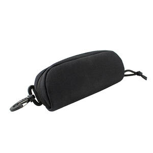 Étui à lunettes tactique en nylon rigide, grande quantité personnalisée, système Molle, sac à fermeture éclair étanche, sacs de ceinture - Product Image 1