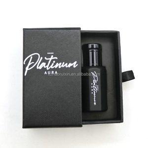 Ả Rập attar Oud tinh dầu chai thủy tinh hình bát giác với Hộp ngăn kéo và nắp vặn bề mặt đóng dấu nóng - Product Image 1