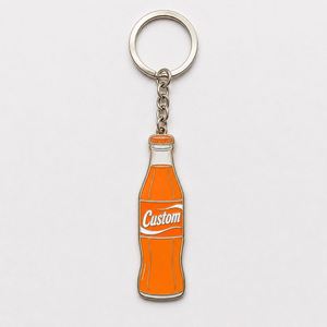 Llaveros Personalizados al por Mayor de Alta Calidad con Diseño de Mini Botella de Refresco, Modelo de Botella de Bebida, Llavero Promocional con Logotipo de Bebida, Souvenir - Product Image 3