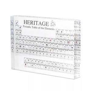 Mesa personalizada independiente de aprendizaje de Química bloque de visualización acrílico tabla periódica de elementos - Product Image 4