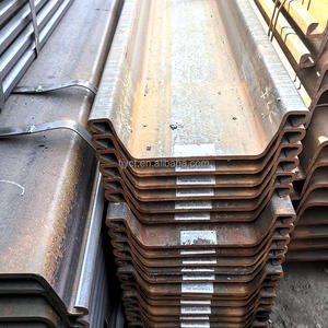 Tumpukan lembaran baja untuk konstruksi, tumpukan baja bentuk U sy295 400x100x10.5mm, panjang 9m,12m - Product Image 3