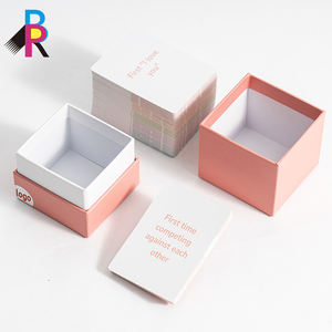 Cartes <span class=keywords><strong>de</strong></span> <span class=keywords><strong>conversation</strong></span> avec logo personnalisé, différents sujets, jeu pour amis et couples, cartes <span class=keywords><strong>de</strong></span> questions, impression, boîte rigide, papier - Product Image 1