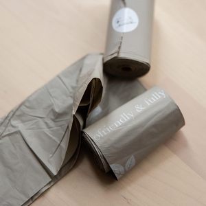 Compostable Dog Poop Bags Rolls, 90 Counts Biodegradable Pet Waste Bags, Thick Cornstarch Refill Bags for Puppy Walking, Travel - Product Image 4