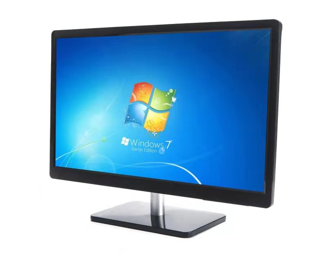 Universal 18.5 Inch LCD Monitor with Curved Screen Cheap Price LED PC Monitor Office Compatible 17 19 20 22 24 Inch Computers