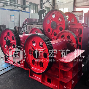 सिलिका खदान जबड़े क्रशर पेबल और निर्माण अपशिष्ट पेशिंग उपकरण 15-40 t/h क्षमता एसी मोटर - Product Image 1