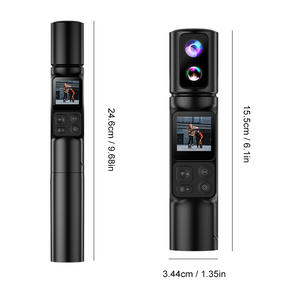 <span class=keywords><strong>Cam</strong></span>éra d'<span class=keywords><strong>action</strong></span> portable 6K 5K 4K EIS Zoom 5X <span class=keywords><strong>Cam</strong></span>éra de sport de poche à double objectif rotative à 350 ° 50MP Wi-Fi <span class=keywords><strong>Webcam</strong></span> Enregistreur DV - Product Image 5