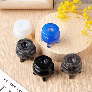 Vente en gros de pierres précieuses de guérison naturelles sculptées à <span class=keywords><strong>la</strong></span> main encensoir en cristal de <span class=keywords><strong>poche</strong></span> pour cadeaux de décoration intérieure - Product Image 3