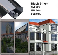 Película Moderna para Ventanas con Visión Unidireccional y Privacidad, Espejo Reflectante Autoadhesivo, Decorativa, Opaca, para Ventanas de Edificios