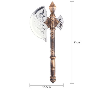 41*16,5 cm falso afilado Halloween simulación accesorios disfraz accesorio Halloween fiesta decoración pico Prop <span class=keywords><strong>Vintage</strong></span> Halloween hacha - Product Image 1