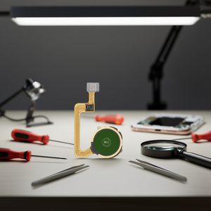 Câbles flexibles de lecteur d'empreintes digitales de qualité supérieure pour Xiaomi Redmi 12C, couleur verte - Product Image 3