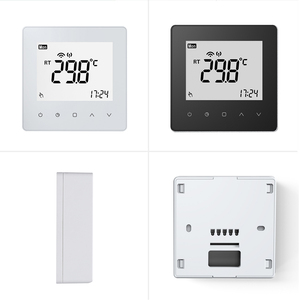 <span class=keywords><strong>Thermostat</strong></span> programmable <span class=keywords><strong>sans</strong></span> <span class=keywords><strong>fil</strong></span> RF alimenté par USB <span class=keywords><strong>ou</strong></span> batterie pour chaudière, eau et chauffage de pièce - Product Image 3