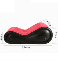 Canapé gonflable auto-gonflant en PVC floqué, pliable, avec style extérieur moderne et rafraîchissant, un incontournable pour la relaxation