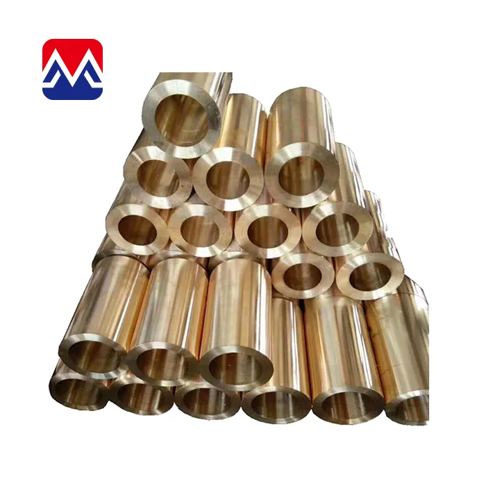 Gia công tùy chỉnh c95200 đúc đồng mang Bush/bán buôn Đồng Spacer Bush Brass tay áo mang ỐNg Lót