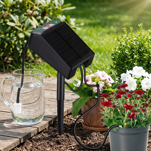 Solar Powered Automatic Drip Irrigation Kit Smart Auto Plant Watering Device for Garden Balcony Potted Plants - Product Image 1