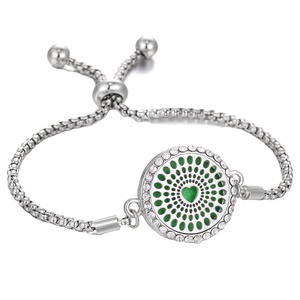 Bracelet diffuseur d'aromathérapie en acier inoxydable, cadeau pour filles - Product Image 3