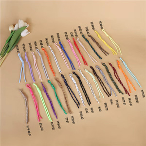Takyu <b>Braided</b> Rope Phone Strap Nylon Colorful Knotted Charm Keychain Mobile <b>Accessory</b> - Product Image 1
